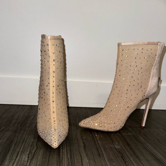 Rhinestone booties - Picture 2 of 4